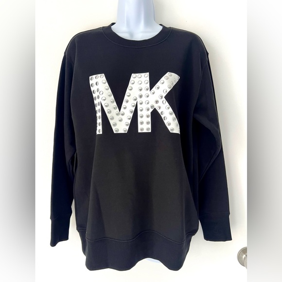MICHAEL Kors Studded Logo Graphic Sweatshirt - Picture 5 of 9